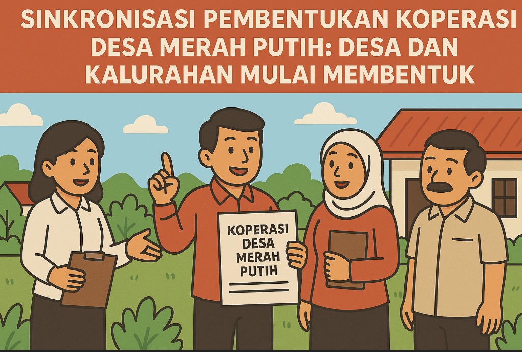 Sinkronisasi Pembentukan Koperasi Desa Merah Putih : Desa dan Kalurahan Mulai Membentuk